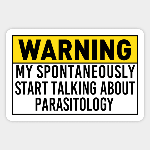 Parasitology Sayings Fuuny  Parasitology Sticker by jojosign